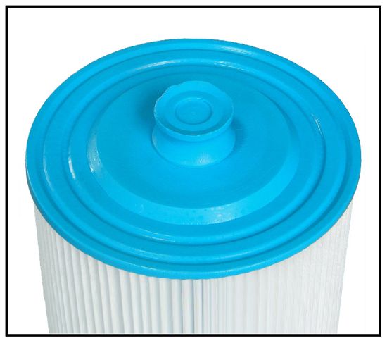 P-7404: Filter Cartridge, Proline, Diameter: 7", Length: 9-13/16", Top: injection molded knob Handle, Bottom: injection molded cone adapter  35Sq. Ft.