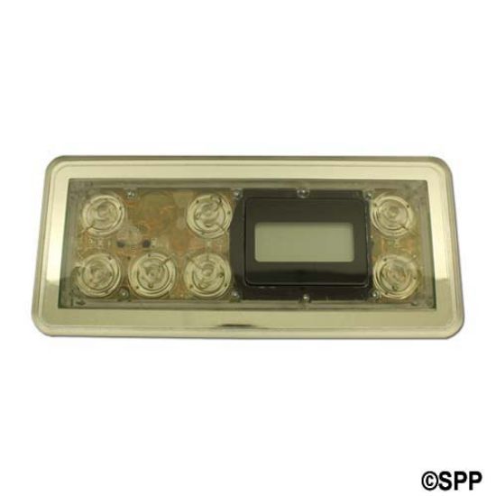 54112-R: Spaside Control, REFURBISHED, Balboa Serial Standard, 7-Button, LCD, No Overlay