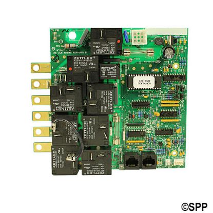 51800: Circuit Board, Marquis (Balboa), RCRTNLR3A, Super Digital, 8 Pin Phone Cable