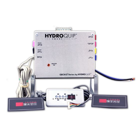 CS7507-U-LH: Control System, (Kit), HydroQuip CS7507, Less Heater, Pump1, Blower/Pump2 (1 Spd), Circ Pump Option, w/Molded Cords & ECO-6 Spaside