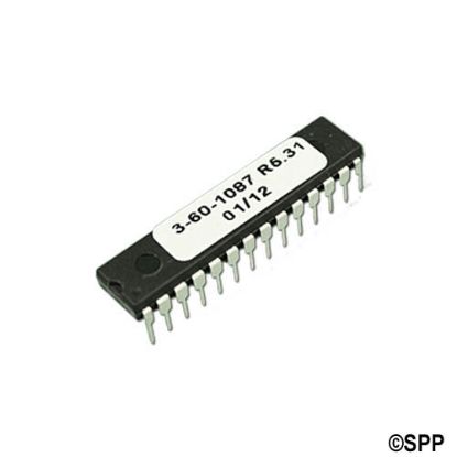 3-60-1087-R: Chip, REFURBISHED, Circuit Board, Spa Builders LX10/15, Rev. 5.31