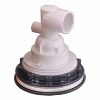210-7157: Jet Assembly, Waterway Master Massage, Adjustable, 1-1/2"S  Water x 1/2"S  Air, 5-Scallop,, Gray