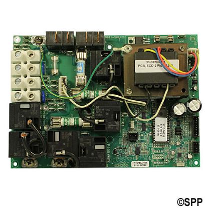 33-0024D-R3-R: Circuit Board, REFURBISHED, HydroQuip, ECO-2+2, 4220/6200/9220, JST Cable